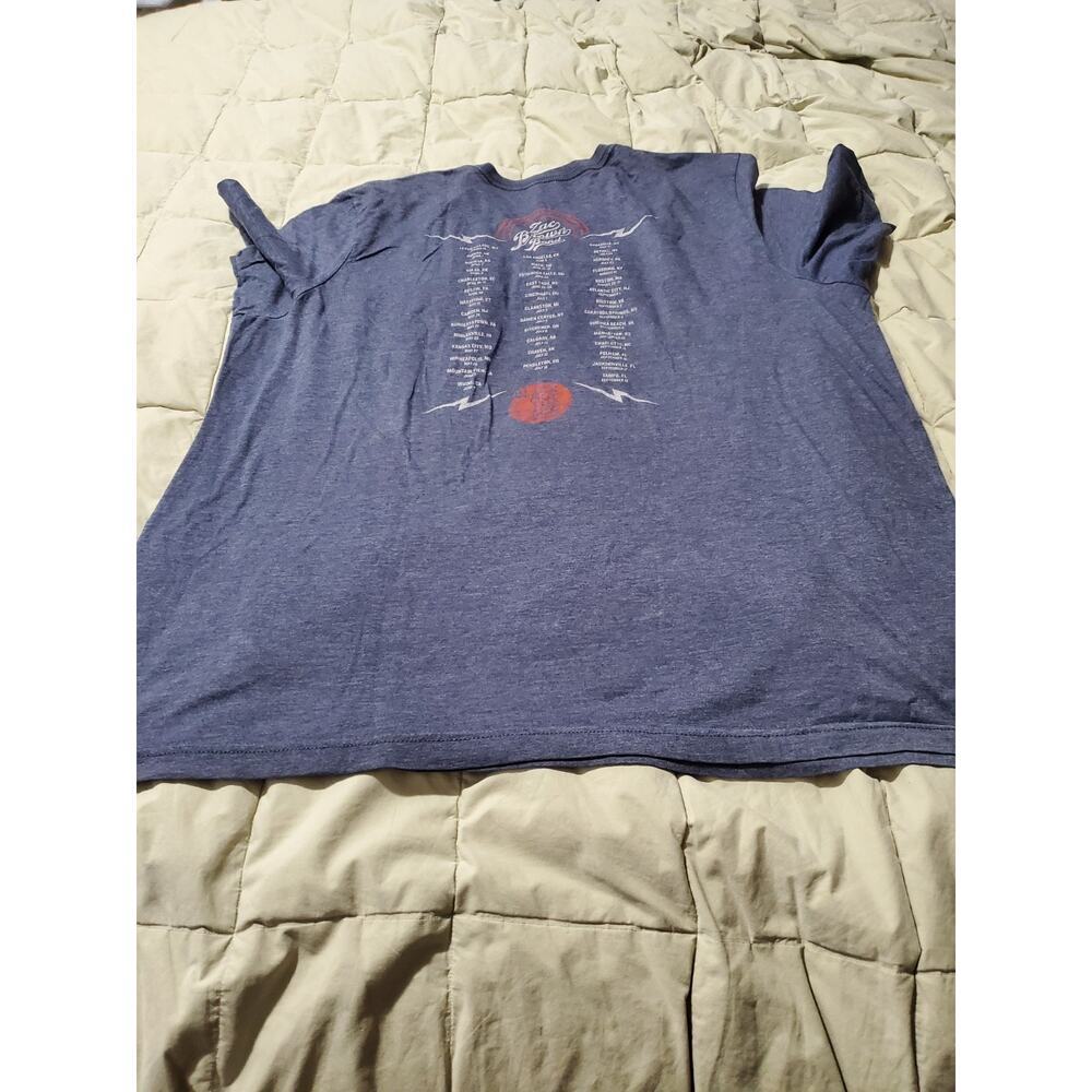 Zac Brown Band Southern Ground Tour T Shirt Mens XL Gray 2010 Black Out Sun - Picture 2 of 8